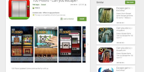 App4Italy. La recensione del giorno, 100 Floors – Can you escape?