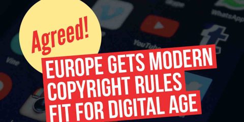 Copyright, accordo raggiunto nell’Ue. Manca l’ultimo miglio prima delle elezioni