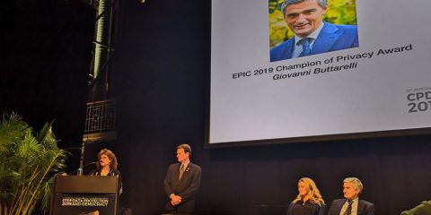 A Giovanni Buttarelli il premio Electronic Privacy Information Center