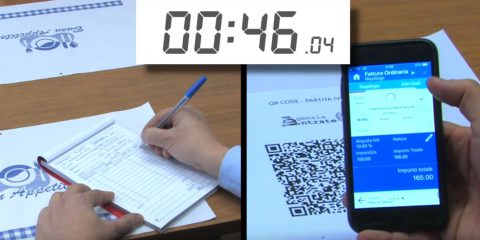 e-Fattura vs fattura cartacea: 46 secondi per inviarla da mobile (a costo zero)