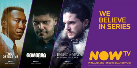 Now Tv, on air la nuova campagna del servizio streaming di Sky