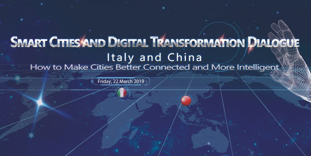 Smart Cities Italia Cina 22 marzo 2019