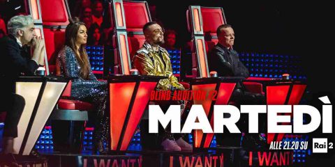 “The voice of Italy”, su Rai Due e tivùsat la sesta edizione