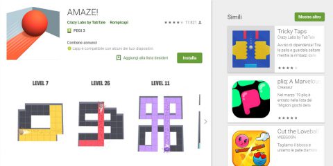 App4Italy. La recensione del giorno, Amaze!﻿