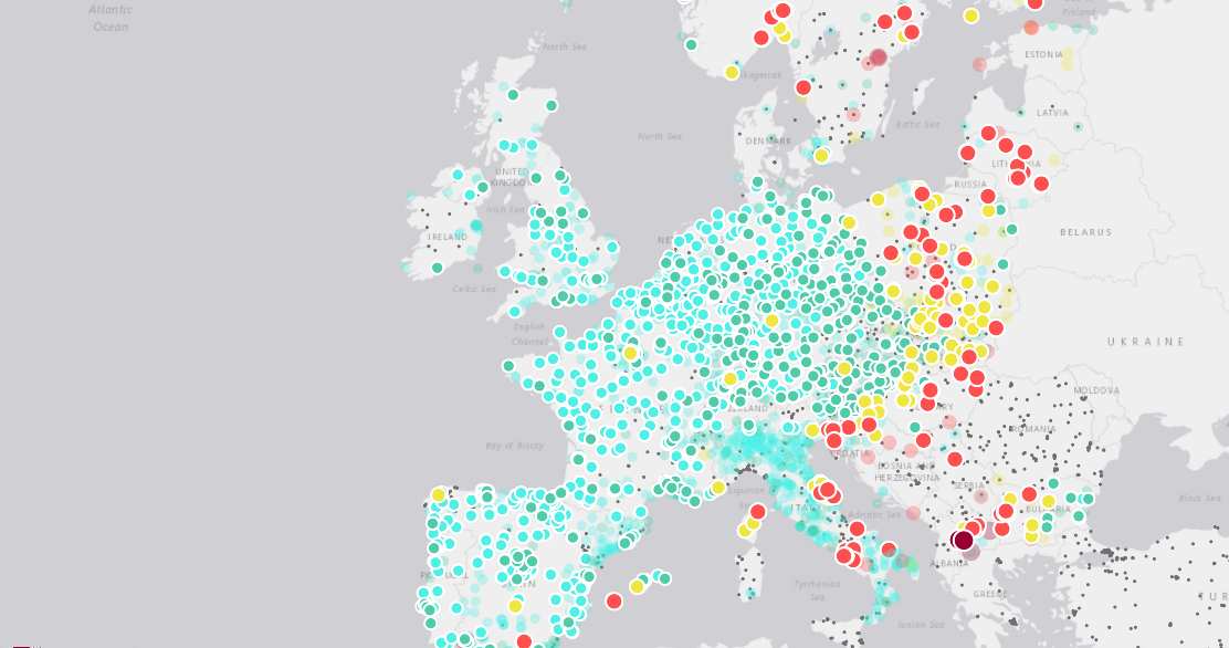 L'indice europeo della qualità dell'aria - Ambiente e non solo