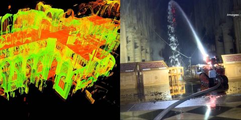 Notre-Dame, il robot ‘pompiere’ che l’ha salvata e le immagini 3D per farla risplendere come prima