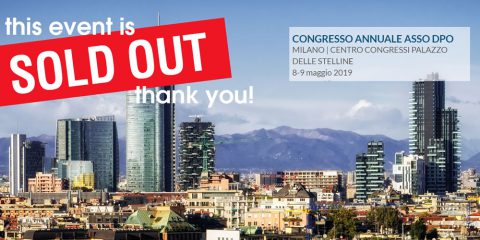 Agenda del 5° Congresso Internazionale ASSO DPO | Milano, 8 e 9 Maggio 2019