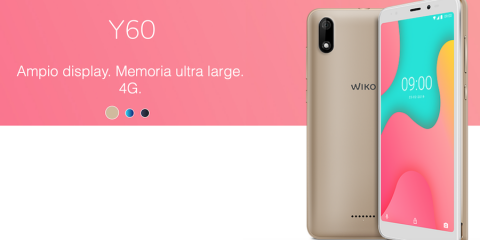 Wiko lancia Y60: smartphone dual sim 4G a meno di 80 euro