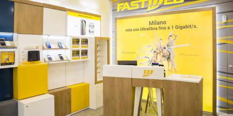 Fastweb, restyling degli store e 25 nuovi punti vendita