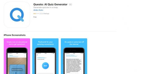 App4Italy. La recensione del giorno, AI quiz generator