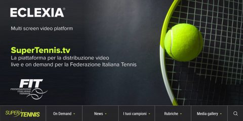 Vetrya rilascia per SuperTennis.tv il nuovo servizio di video streaming