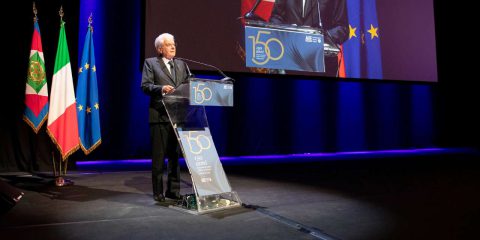 150 anni del’Anie, il discorso del Presidente Mattarella