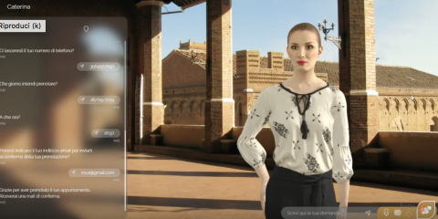 Caterina, primo dipendente pubblico virtuale in Italia. Dotata di IA, lavora al Comune di Siena (Video)