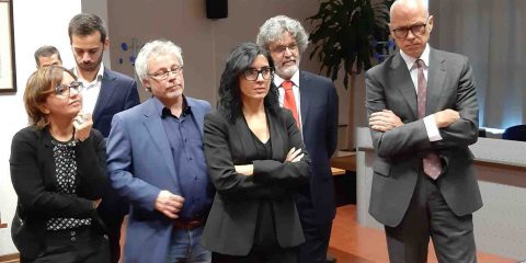 Il ministro Fabiana Dadone in visita al CSI Piemonte