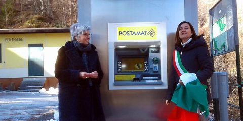 Poste italiane installa un Postamat a Morterone (Lecco), il Comune più piccolo d’Italia