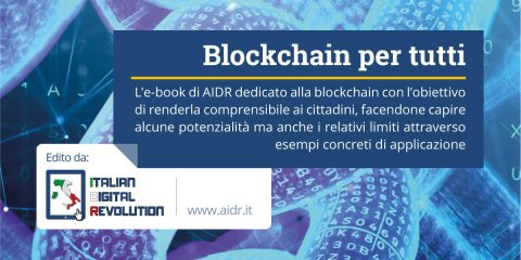 ‘Blockchain per tutti’, arriva il primo e-book di Aidr