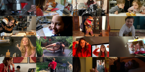 Vodafone, con uno spot realizzato da remoto, lancia campagna fondi per la Croce Rossa (Video)