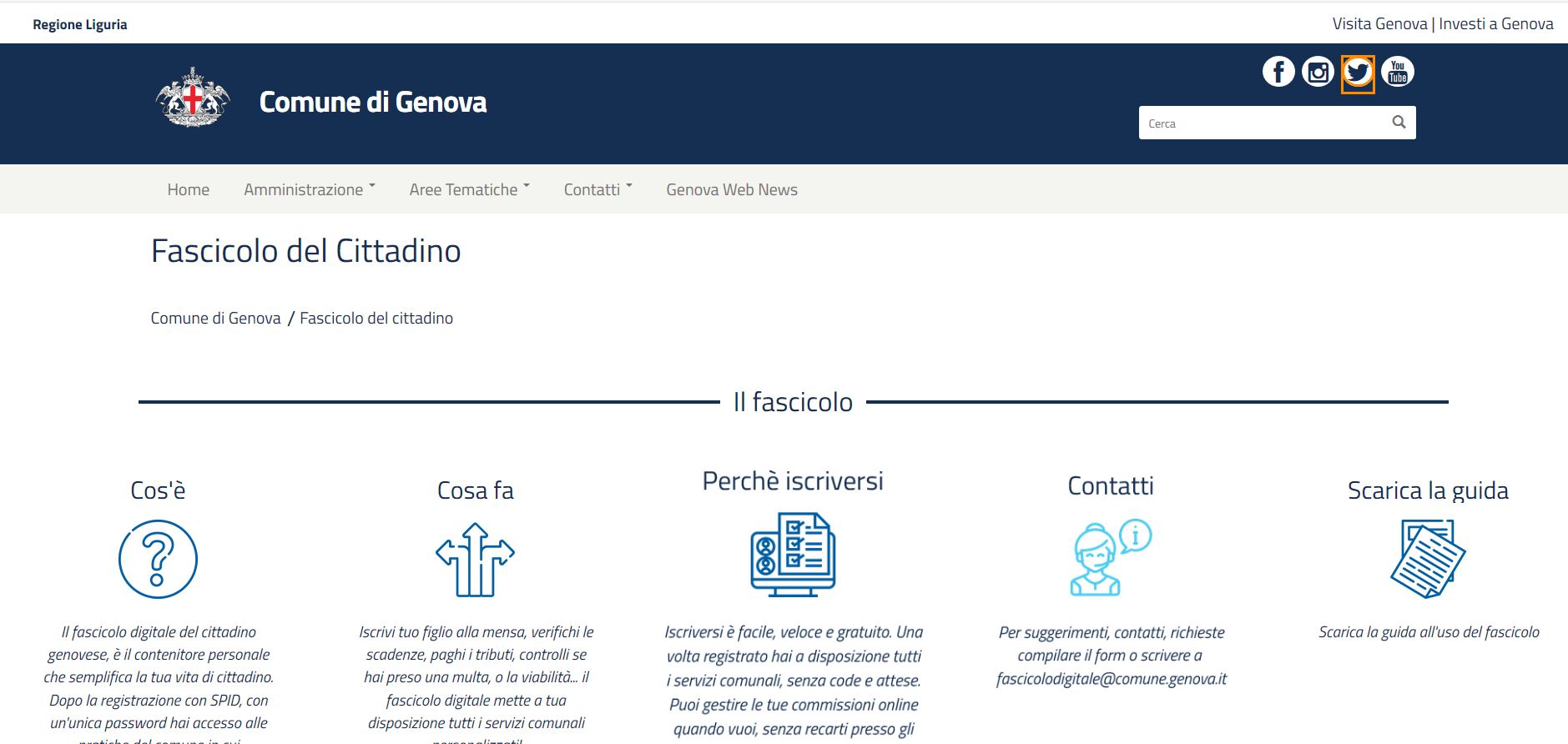 Fascicolo digitale del cittadino, al via la sperimentazione a Genova