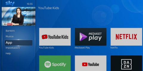 Sky Q, arriva l’app ‘YouTube Kids’ dedicata ai bambini