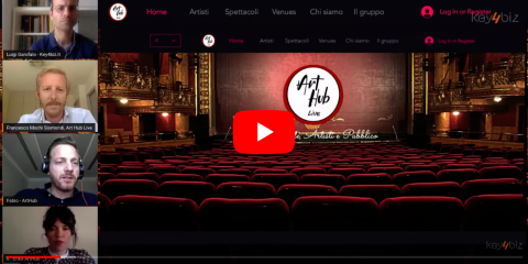 La ‘Netflix’ della cultura italiana? Ci prova Art Hub Live