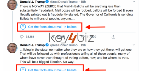 Twitter fa il fact-checking al tweet di Trump e lo smentisce. I politici possono postare fake news?