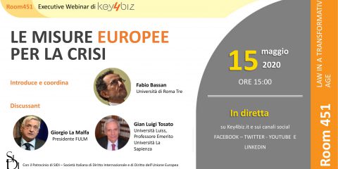 ‘Room 451’. Al via gli Executive Webinar di Key4biz: live sul sito e sui social