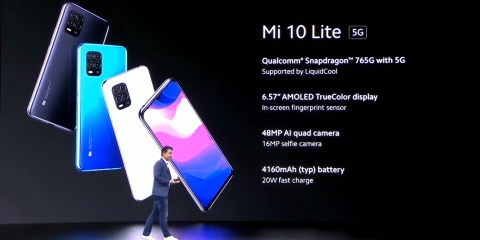 Xiaomi Mi 10 Lite: smartphone 5G a meno di 400 euro