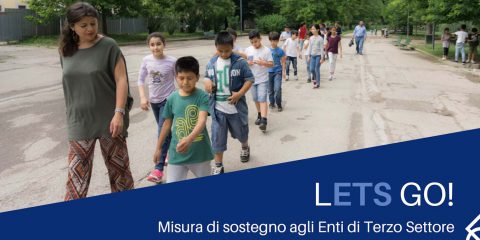 Lets Go!, al via la misura di sostegno agli enti di terzo settore