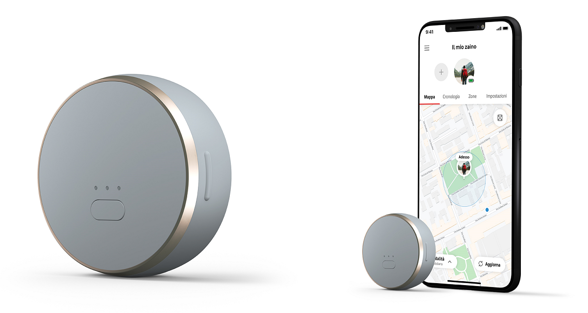 Arriva “Curve”, lo smart GPS tracker "Designed & Connected by Vodafone"