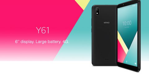 Wiko Y61: smartphone Android Go a meno di 90 euro