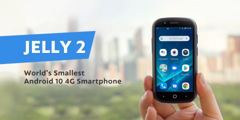 Jelly 2 in arrivo, lo smartphone 4G Android 10 più piccolo al mondo