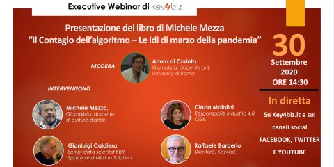 “Il Contagio dell’algoritmo – Le idi di marzo della pandemia”, rivedi la presentazione del libro di Michele Mezza