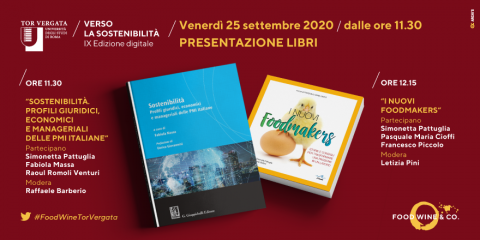 Food, Wine & Co., il 25 e 26 settembre la 9°edizione (online) del seminario