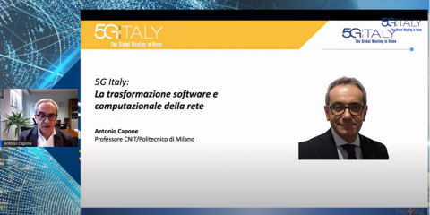 5G ITALY 2020, CNIT TALK. La trasformazione software e computazionale della rete