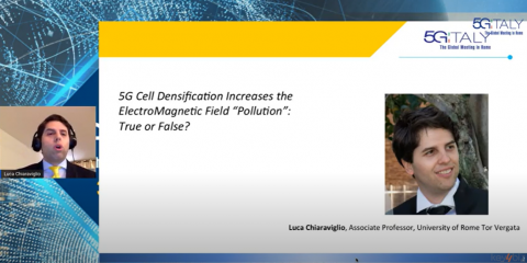 5G Italy 2020, CNIT TALK. La densificazione di celle 5G aumenta inquinamento elettromagnetico: vero o falso?