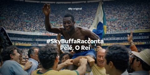 Sky Sport, questa sera #SkyBuffaRacconta Pelé O REI