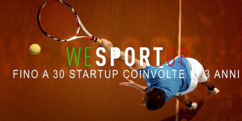 WeSportUP, primo programma di accelerazione di startup e PMI innovative in ambito sport e salute