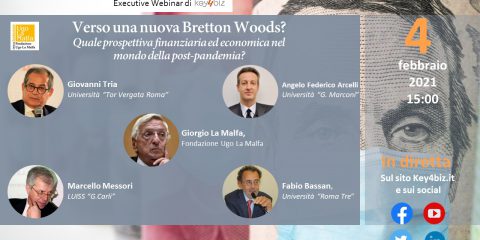 Tria, Arcelli, La Malfa, Messori, Bassan all’Executive Webinar di Key4biz