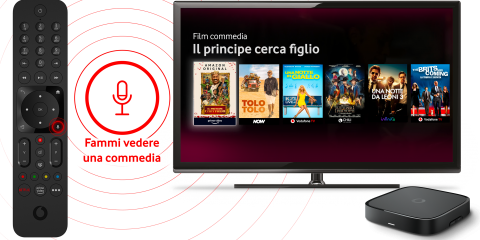 Vodafone lancia il nuovo Tv Box con Netflix e l’area Kids