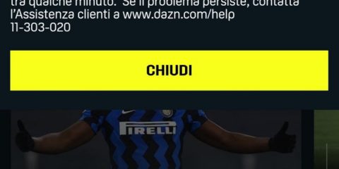 DAZN down, un primo assaggio del prossimo triennio di Serie A?