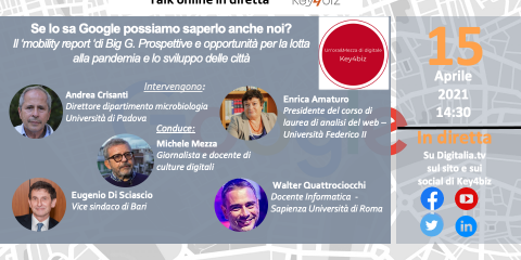 Se lo sa Google possiamo saperlo anche noi? Il talk con Andrea Crisanti