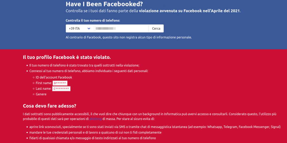 Facebook, ecco il sito per sapere se il tuo profilo è stato hackerato