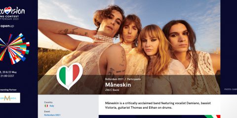 Eurovision Song Contest 2021, la finale il 22 maggio in HD