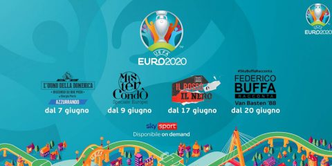 Su Sky tutte le partite di Uefa Euro 2020