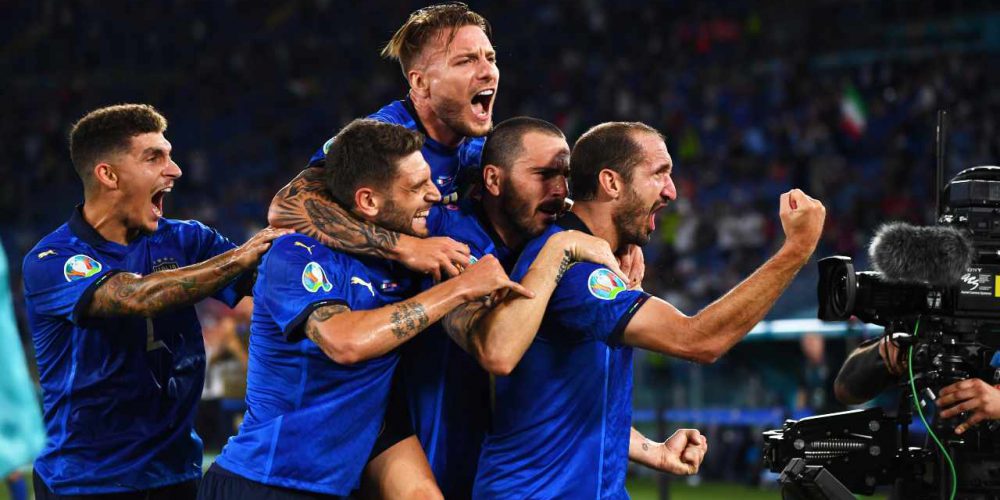 Europei di calcio domenica c'è ItaliaGalles in 4K su tivùsat