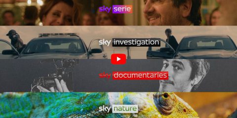 Sky, i 4 nuovi canali: dal 1° luglio Sky Serie, Sky Investigation, Sky Documentaries e Sky Nature