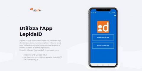 SPID, attiva da oggi l’app “LepidaID”