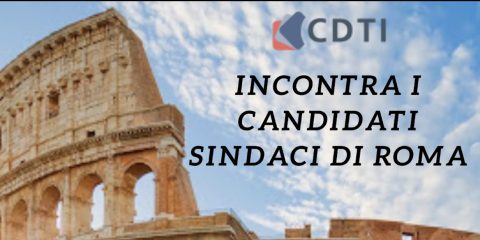 CDTI incontra i sindaci di Roma. Oggi alle 11 appuntamento con Roberto Gualtieri