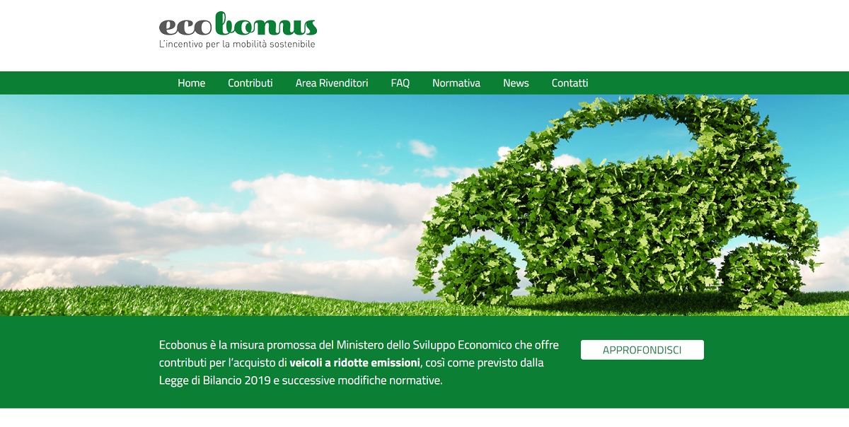 Ecobonus, 40 milioni di euro per auto usate 2.000 euro per le elettriche