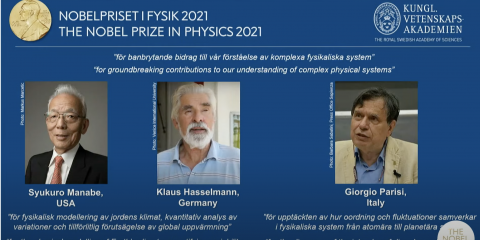 Nobel Fisica all’italiano Giorgio Parisi premiato per le sue ricerche sui sistemi complessi. Il video dell’annuncio